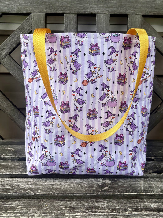 Witchy goose 🪿 tote