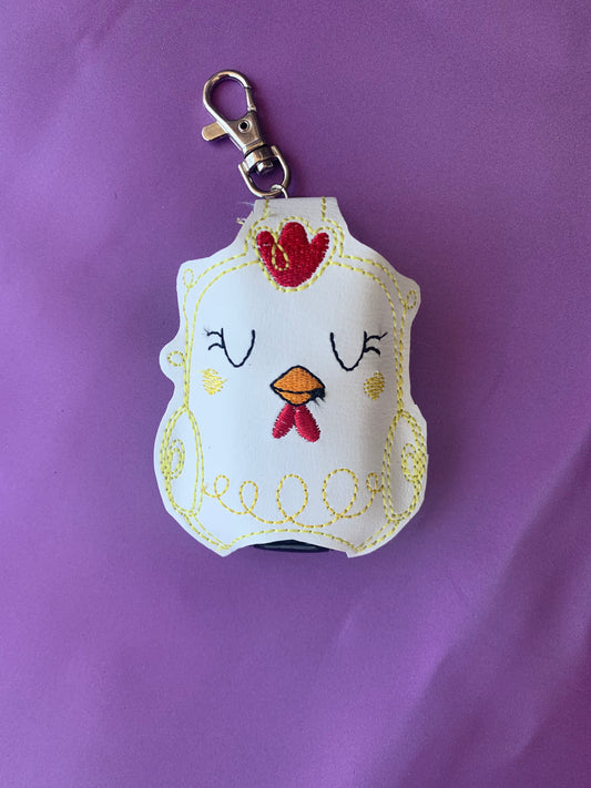Chicken hand sanitizer holder