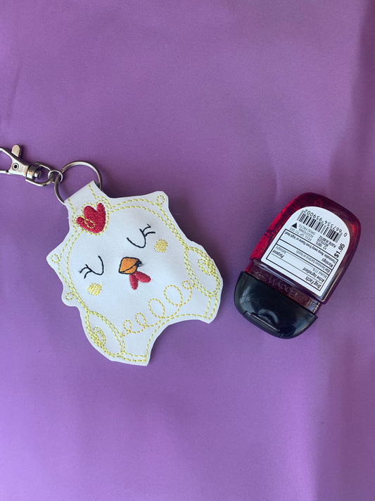 Chicken hand sanitizer holder