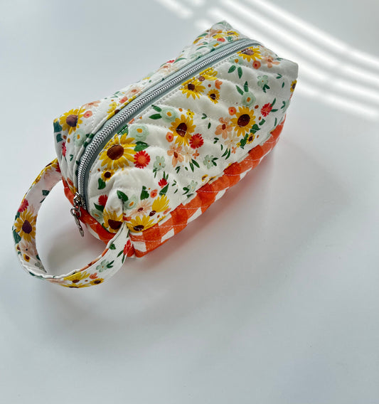 Flower boxy bag