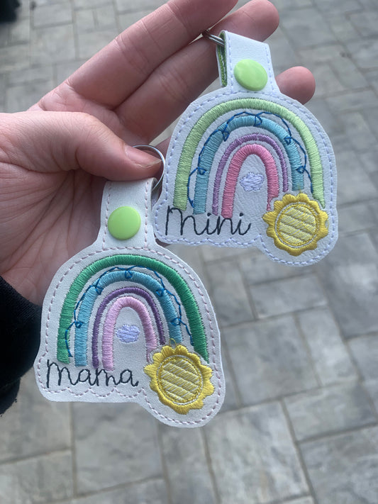 Mama and mini keyfobs