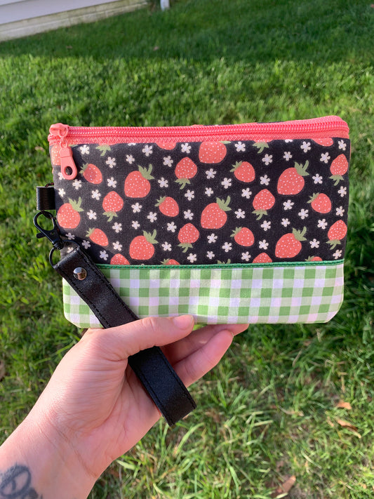 Strawberry wristlet